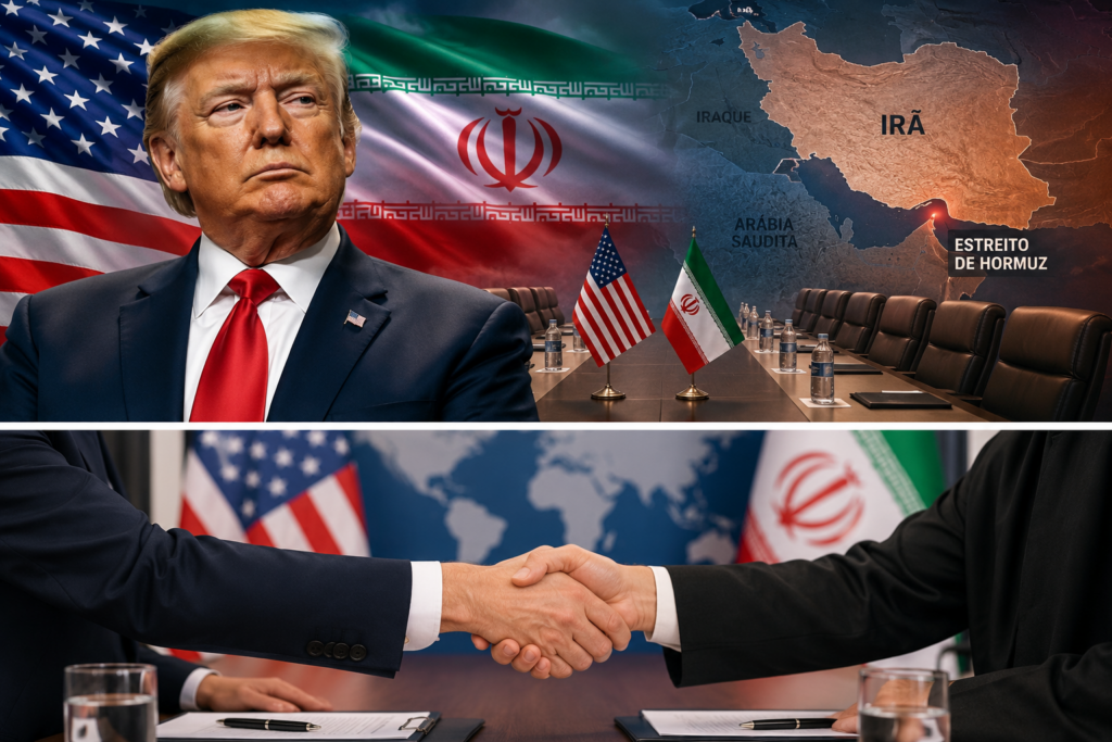 Trump afirma acreditar que líder supremo do Irã aprovou acordo com os Estados Unidos