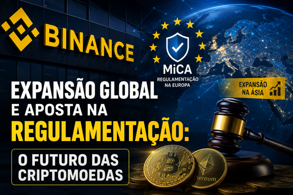 Binance reforça expansão global e aposta na regulamentação: o que isso significa para o mercado de criptomoedas