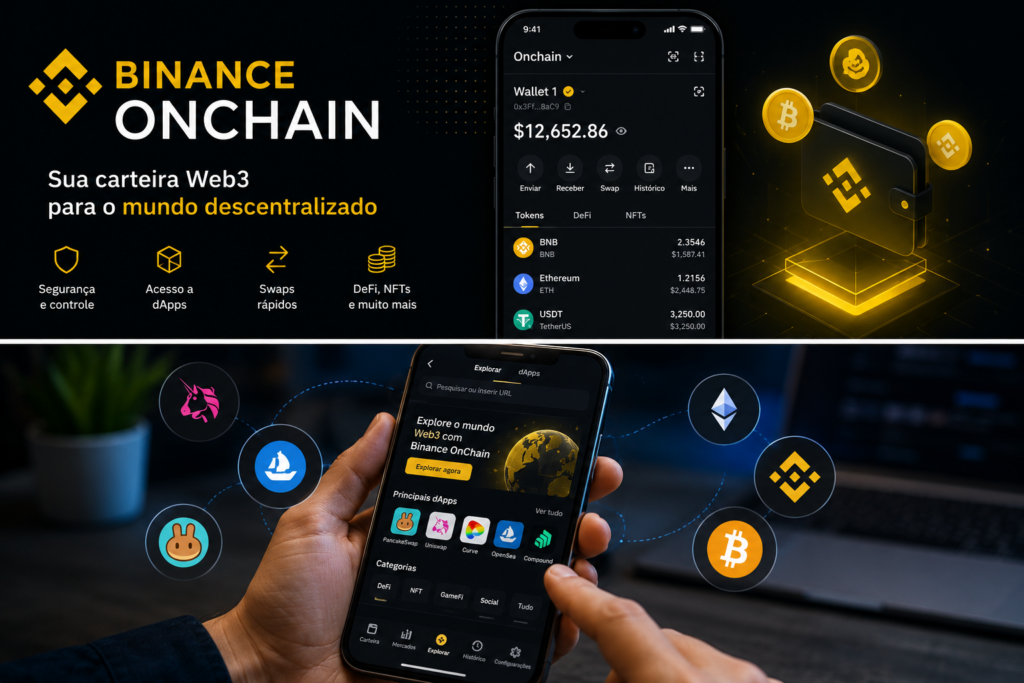 Binance OnChain: vale a pena? Como funciona, riscos e tudo o que você precisa saber em 2026