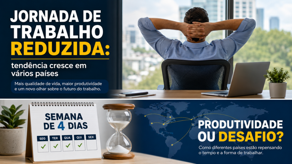 Por que alguns países estão reduzindo a jornada de trabalho? Entenda a tendência mundial