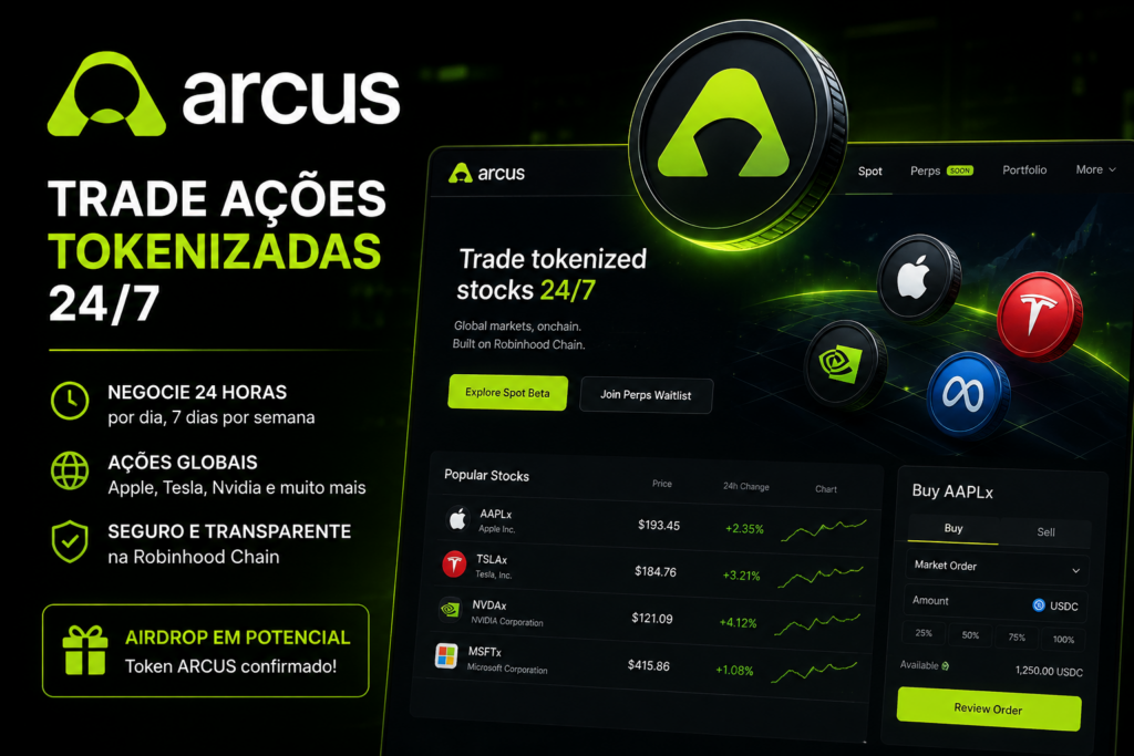 Arcus Airdrop: Como Participar e Ganhar Tokens em Potencial (2026)